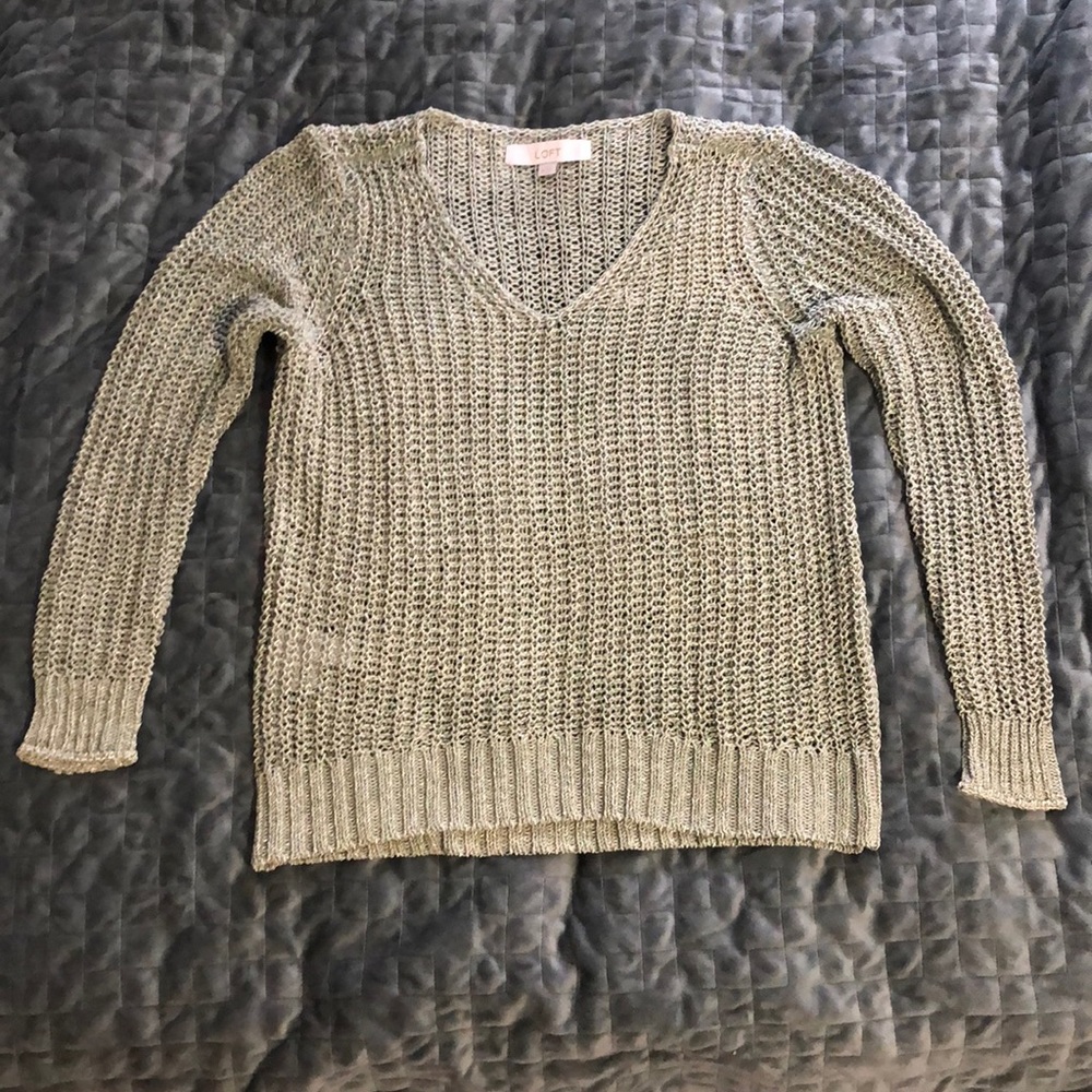 Loft Green Sweater